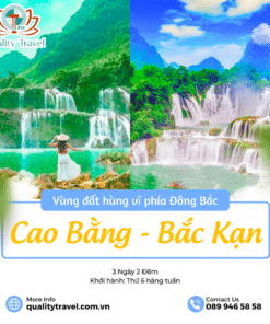 Du Lịch Cao Bằng - Bắc Kạn 2025| Hồ Ba Bể - Thác Bản Giốc – Hang Pắc Bó - Động Ngườm Ngao