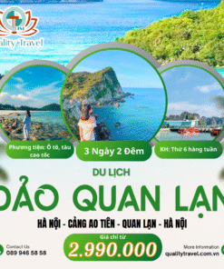 Du lịch Đảo Quan Lạn 2025| Hà Nội – Cảng Ao Tiên – Quan Lạn – Hà Nội