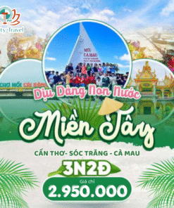 Du Lịch Miền Tây | Sài Gòn – Mỹ Tho – Bến Tre – Cần Thơ – Ăn Tối Du Thuyền 5 Sao – Sóc Trăng – Cà Mau