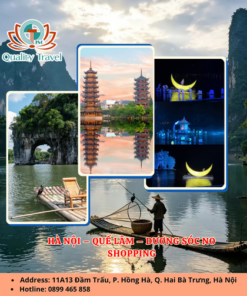 HÀ NỘI – QUẾ LÂM – DƯƠNG SÓC NO SHOPPING