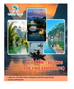 HÀ NỘI – QUẾ LÂM – DƯƠNG SÓC  NO SHOPPING