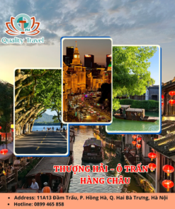 Hà Nội - Thượng Hải - Hàng Châu - Ô Trấn